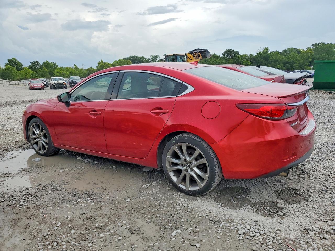 2014 Mazda 6 Grand Touring Red vin: JM1GJ1W68E1139632