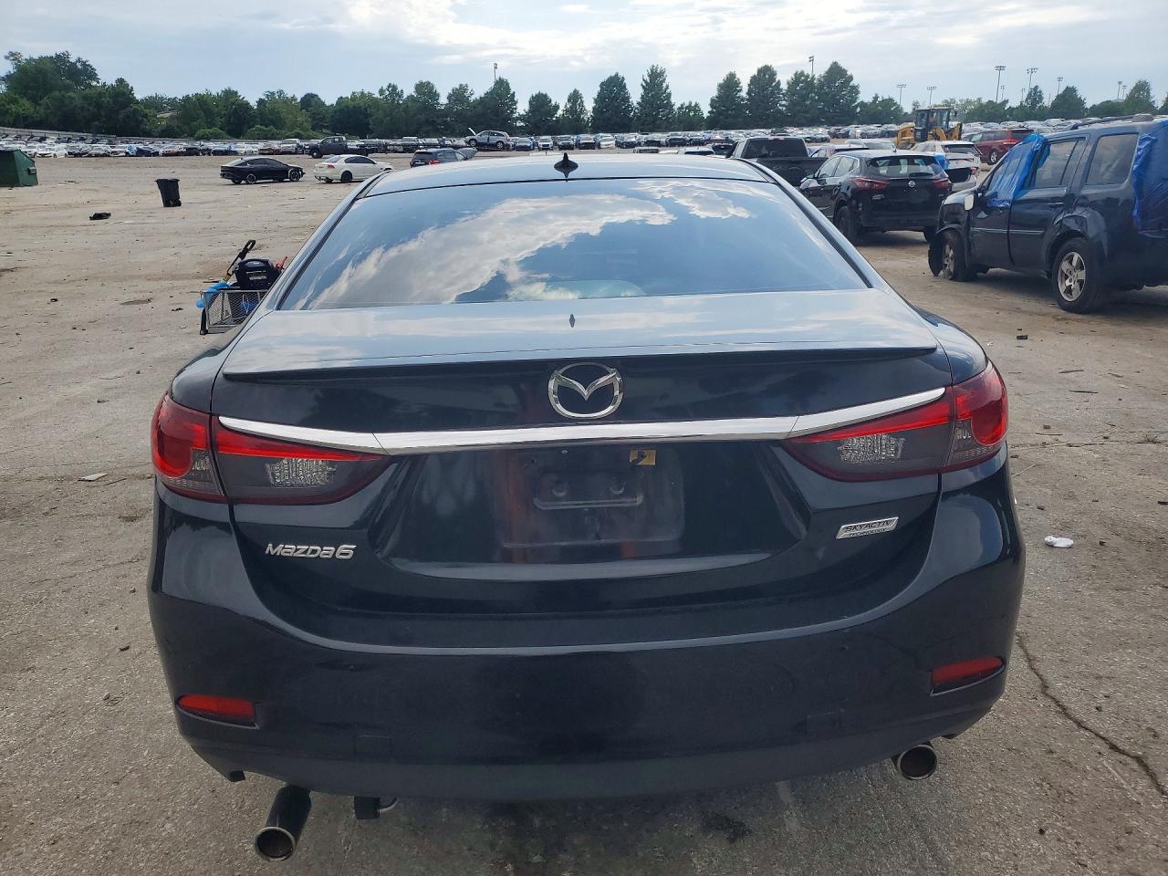 2014 Mazda 6 Grand Touring Black vin: JM1GJ1W68E1145799