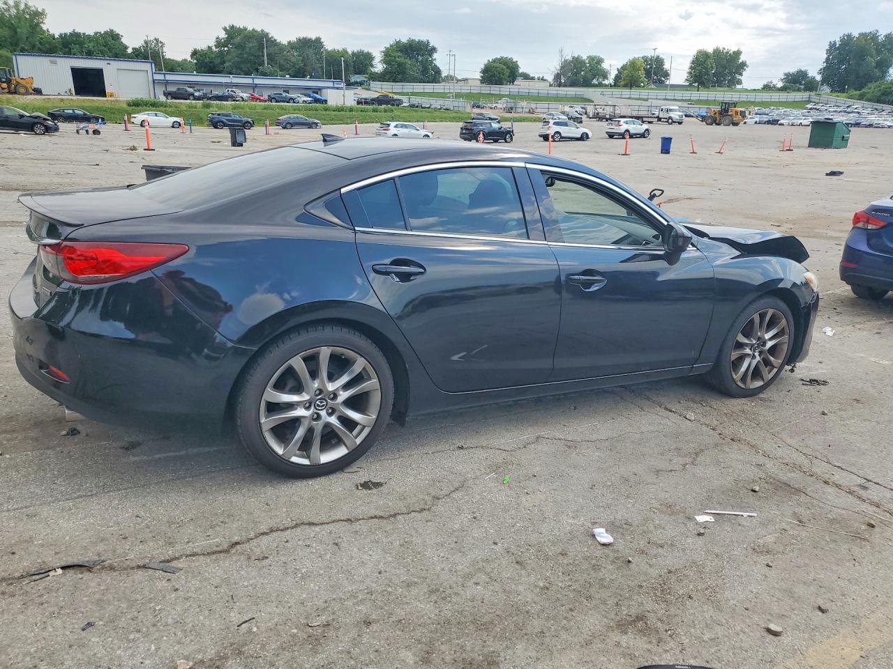 2014 Mazda 6 Grand Touring Black vin: JM1GJ1W68E1145799