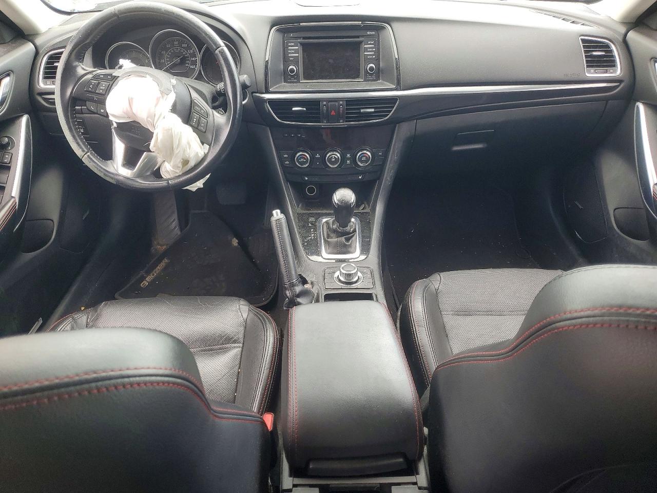 2014 Mazda 6 Grand Touring Black vin: JM1GJ1W68E1145799
