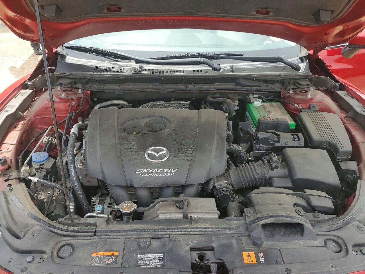 2015 Mazda 6 Grand Touring Красный vin: JM1GJ1W68F1171174