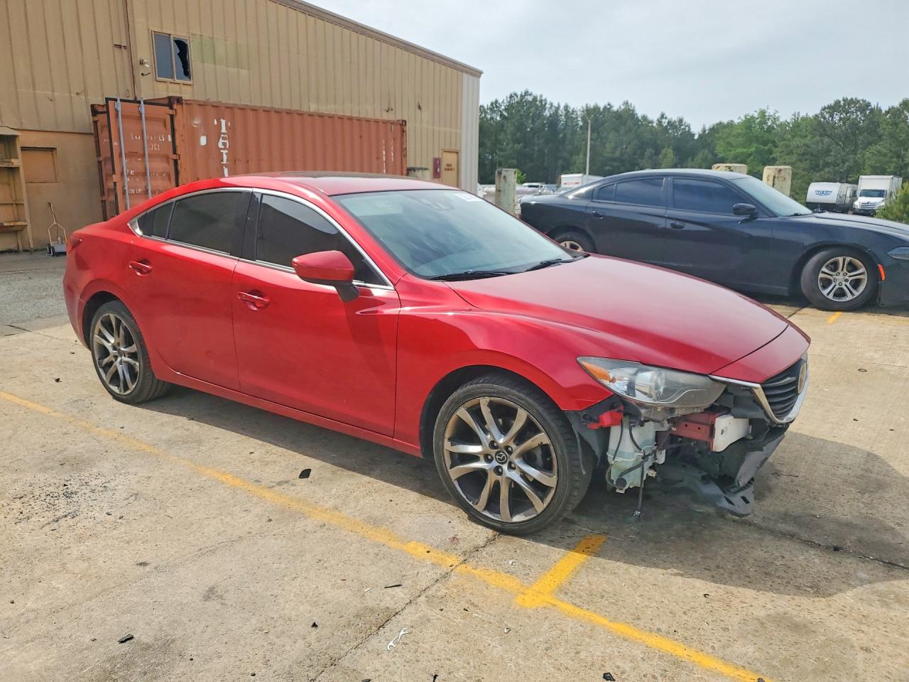 2015 Mazda 6 Grand Touring Красный vin: JM1GJ1W68F1171174
