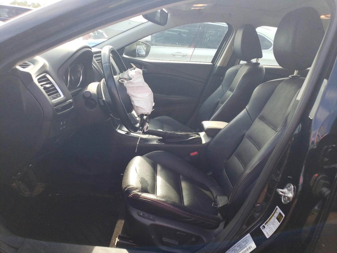 2014 Mazda 6 Grand Touring Black vin: JM1GJ1W69E1117543