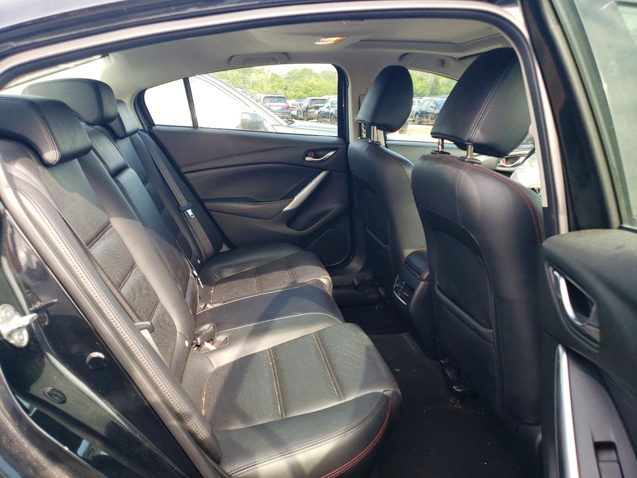 2014 Mazda 6 Grand Touring Black vin: JM1GJ1W69E1117543
