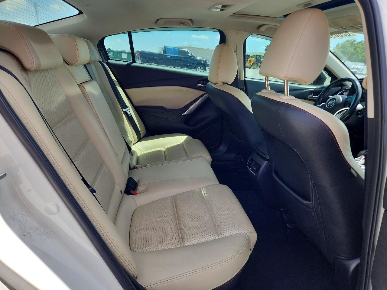 2014 Mazda 6 Grand Touring White vin: JM1GJ1W69E1127571