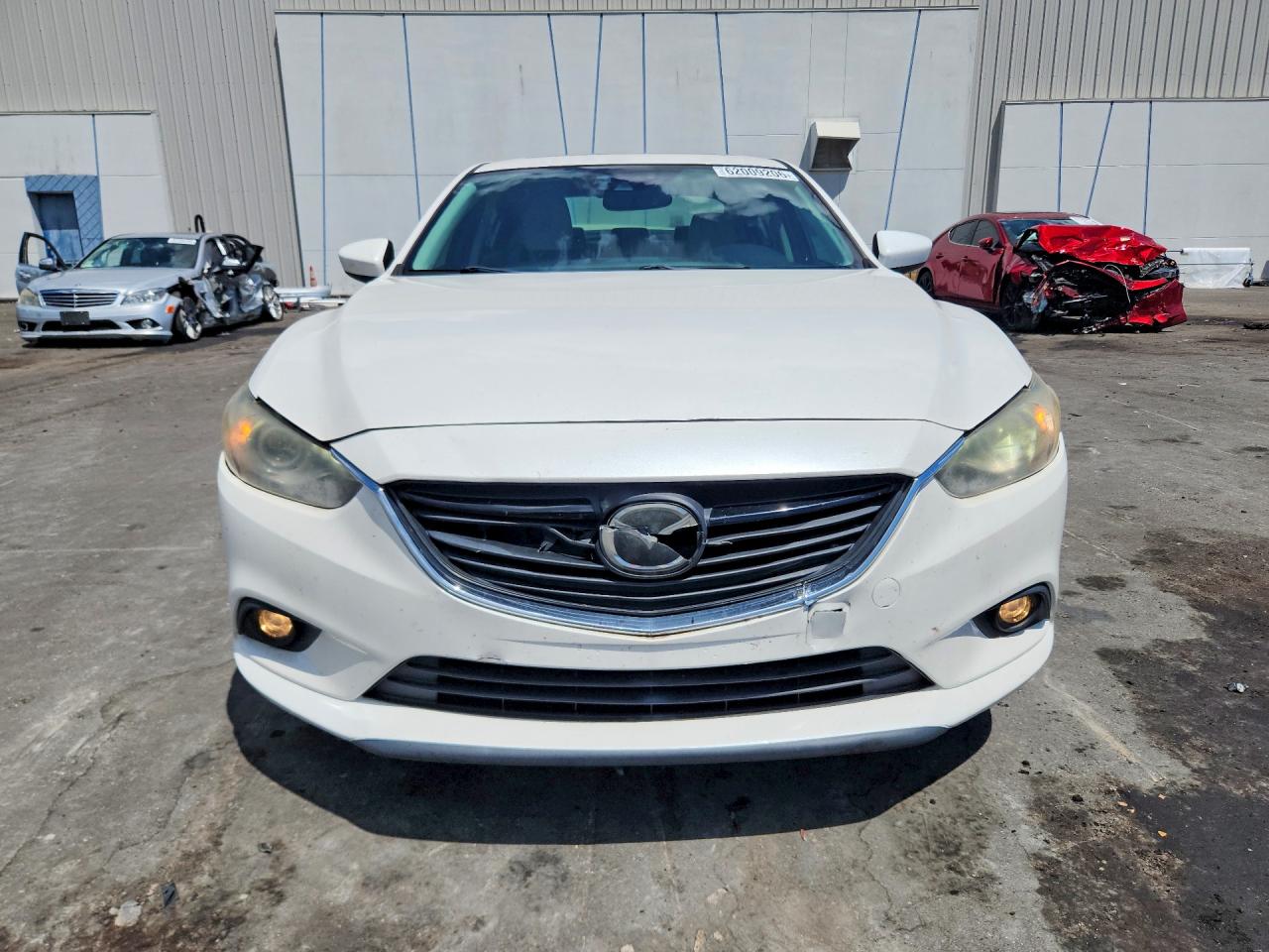 2014 Mazda 6 Grand Touring White vin: JM1GJ1W69E1127571
