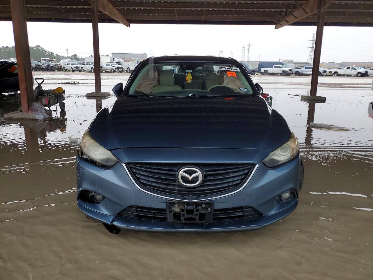 2014 Mazda 6 Grand Touring Blue vin: JM1GJ1W69E1160683