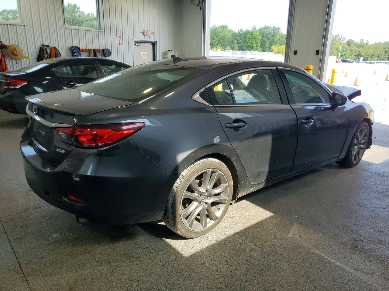 2015 Mazda 6 Grand Touring Gray vin: JM1GJ1W69F1165383