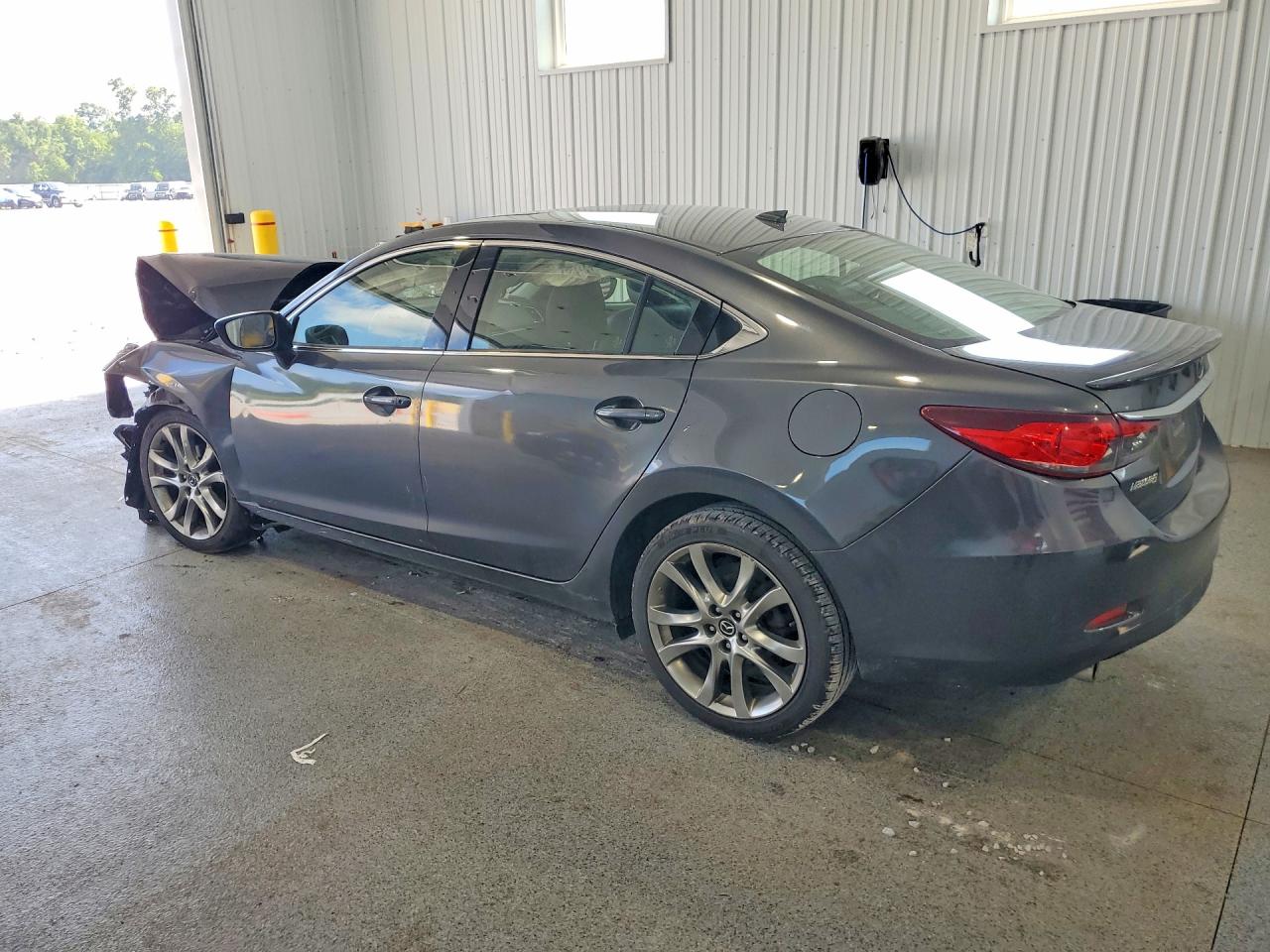 2015 Mazda 6 Grand Touring Gray vin: JM1GJ1W69F1165383