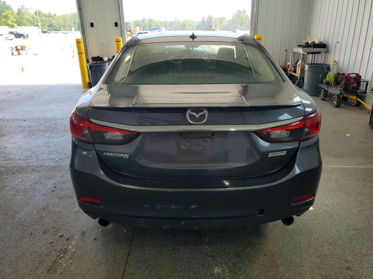2015 Mazda 6 Grand Touring Gray vin: JM1GJ1W69F1165383