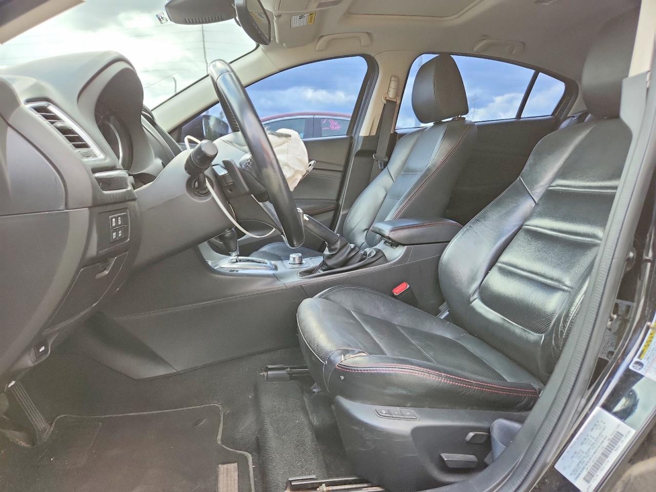 2014 Mazda 6 Grand Touring Black vin: JM1GJ1W6XE1121682