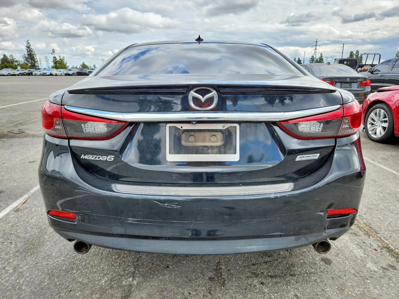 2014 Mazda 6 Grand Touring Black vin: JM1GJ1W6XE1121682
