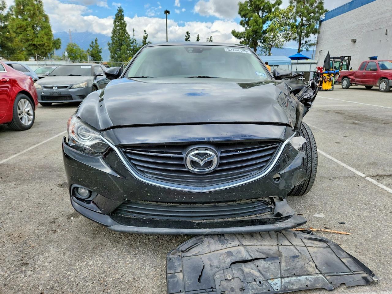 2014 Mazda 6 Grand Touring Black vin: JM1GJ1W6XE1121682