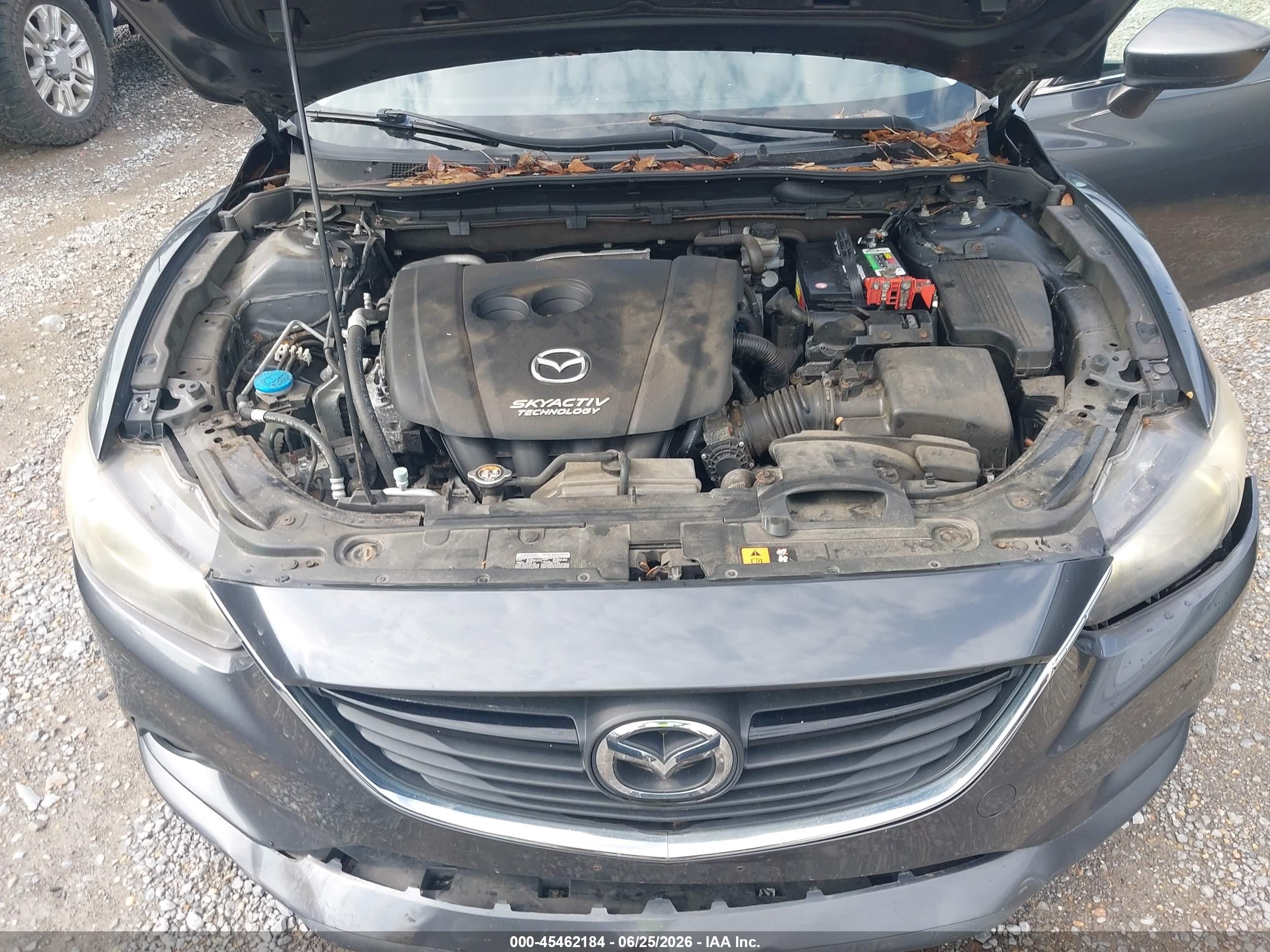 2014 Mazda Mazda6 I Grand Touring Gray vin: JM1GJ1W6XE1123318