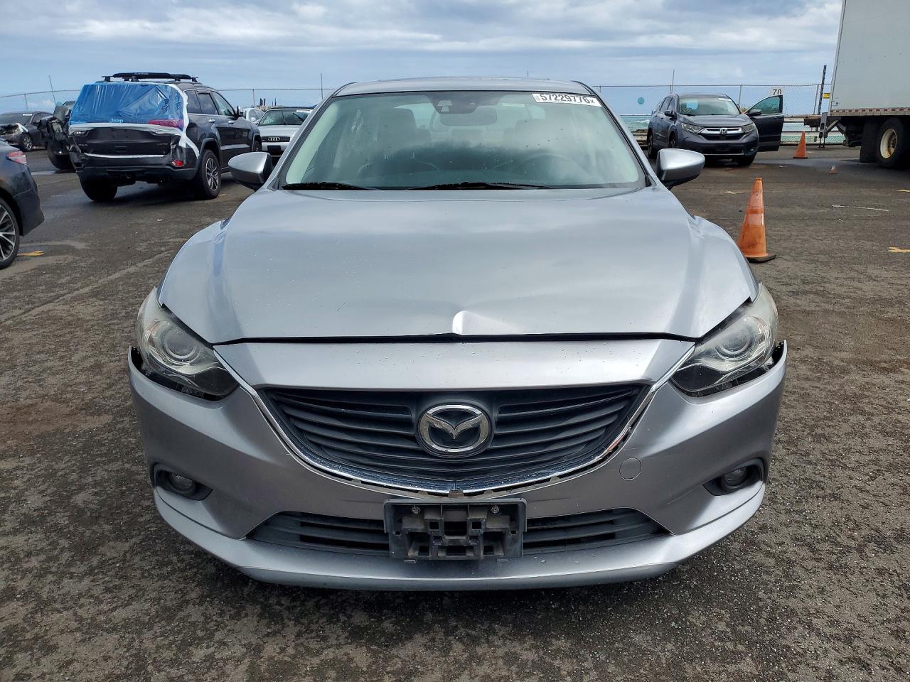 2014 Mazda 6 Grand Touring Серебряный vin: JM1GJ1W6XE1136716
