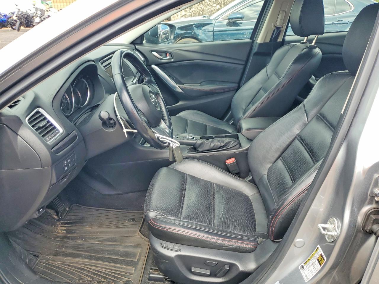 2014 Mazda 6 Grand Touring Серебряный vin: JM1GJ1W6XE1136716