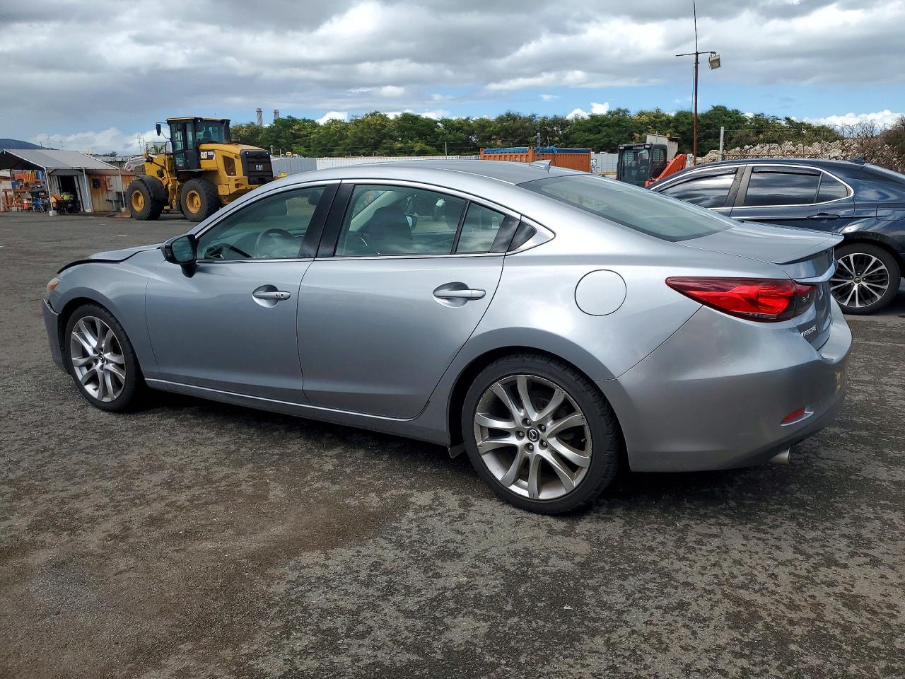 2014 Mazda 6 Grand Touring Серебряный vin: JM1GJ1W6XE1136716