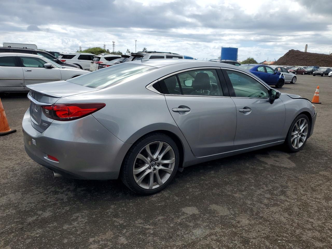 2014 Mazda 6 Grand Touring Серебряный vin: JM1GJ1W6XE1136716