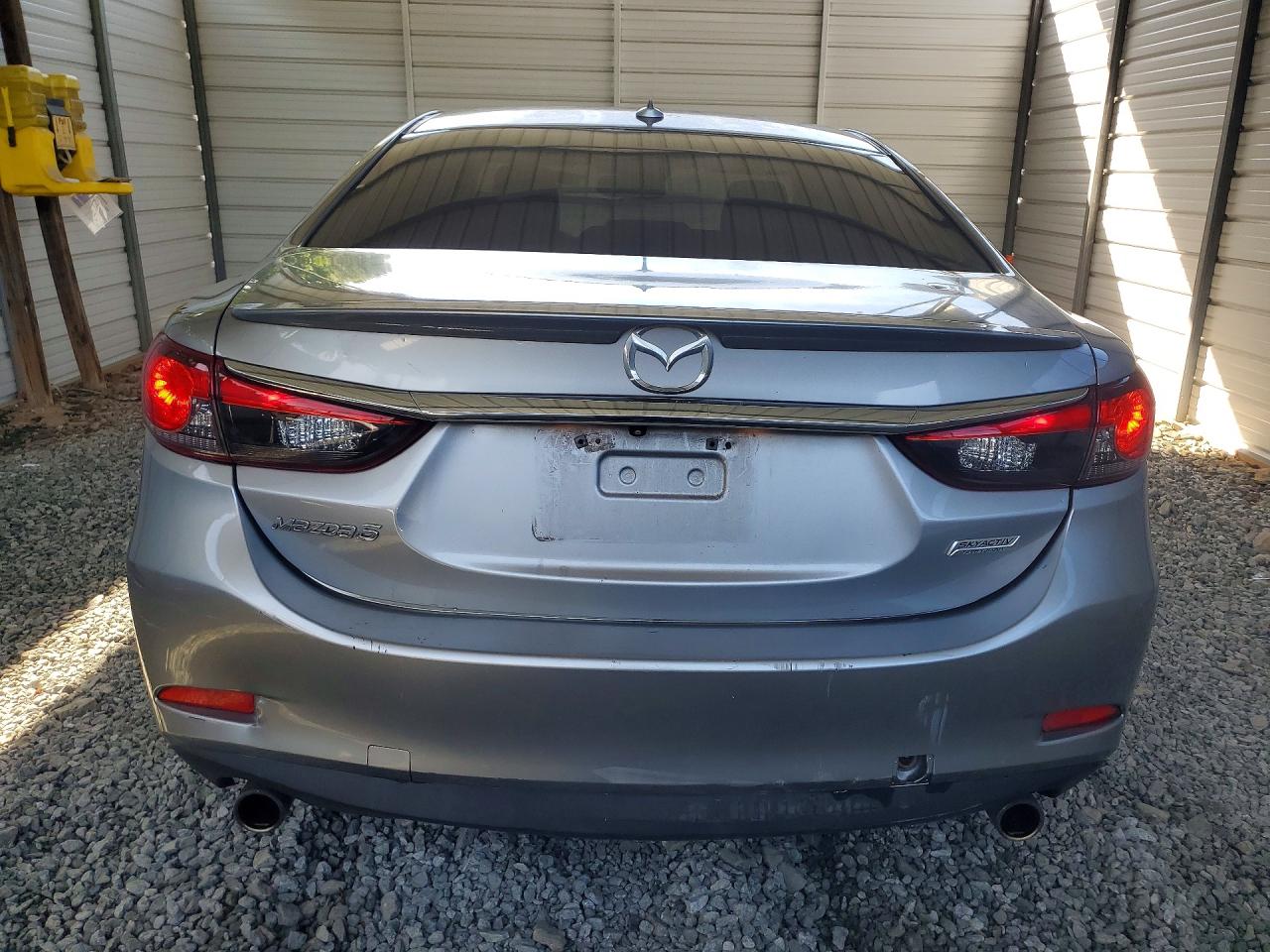 2014 Mazda 6 Grand Touring Silver vin: JM1GJ1W6XE1138109