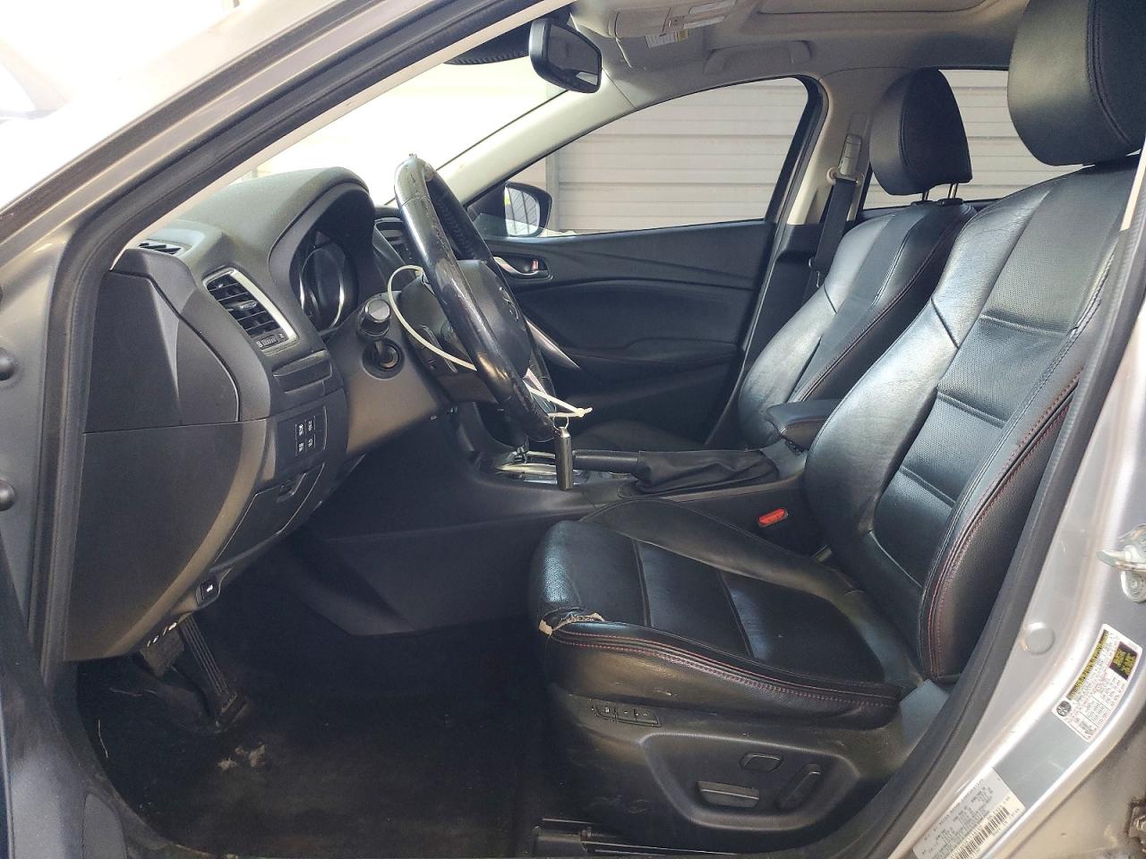 2014 Mazda 6 Grand Touring Silver vin: JM1GJ1W6XE1138109