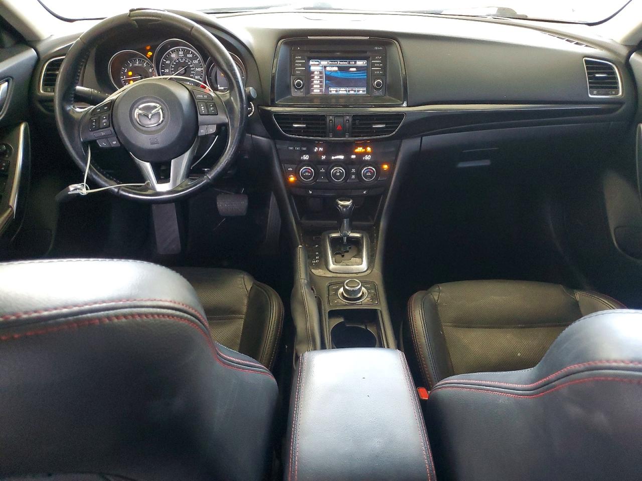 2014 Mazda 6 Grand Touring Silver vin: JM1GJ1W6XE1138109