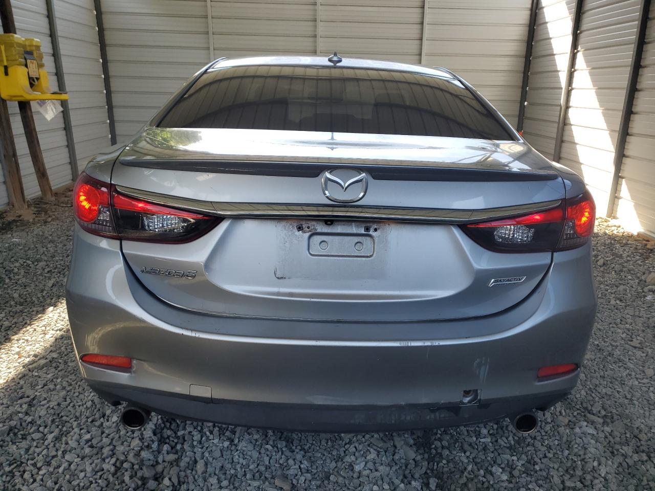 2014 Mazda 6 Grand Touring Silver vin: JM1GJ1W6XE1138109 Damage: Deck Lid, Chipped, 4