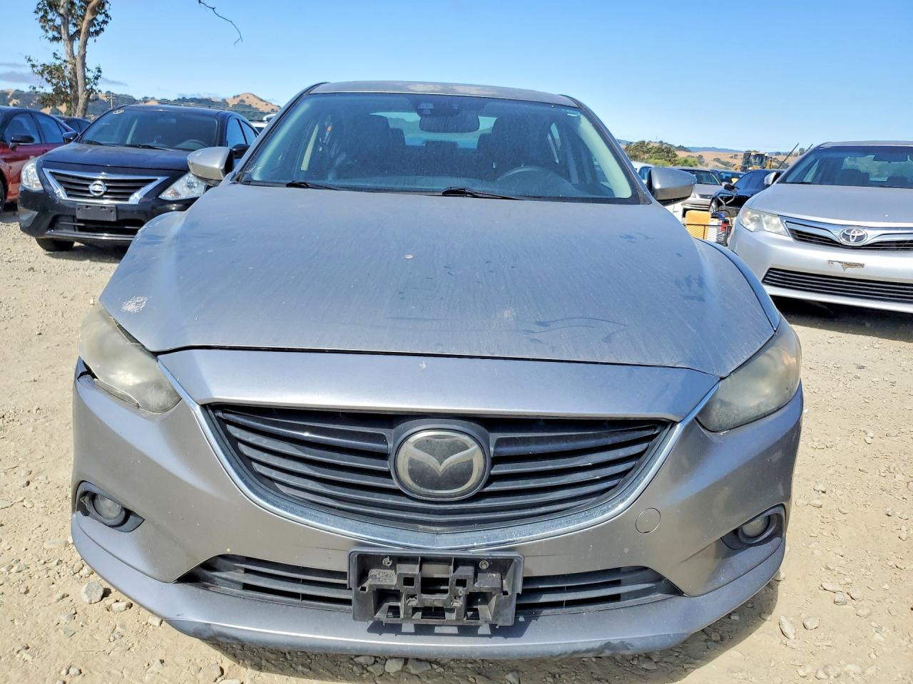 2014 Mazda 6 Grand Touring Серый vin: JM1GJ1W6XE1141902