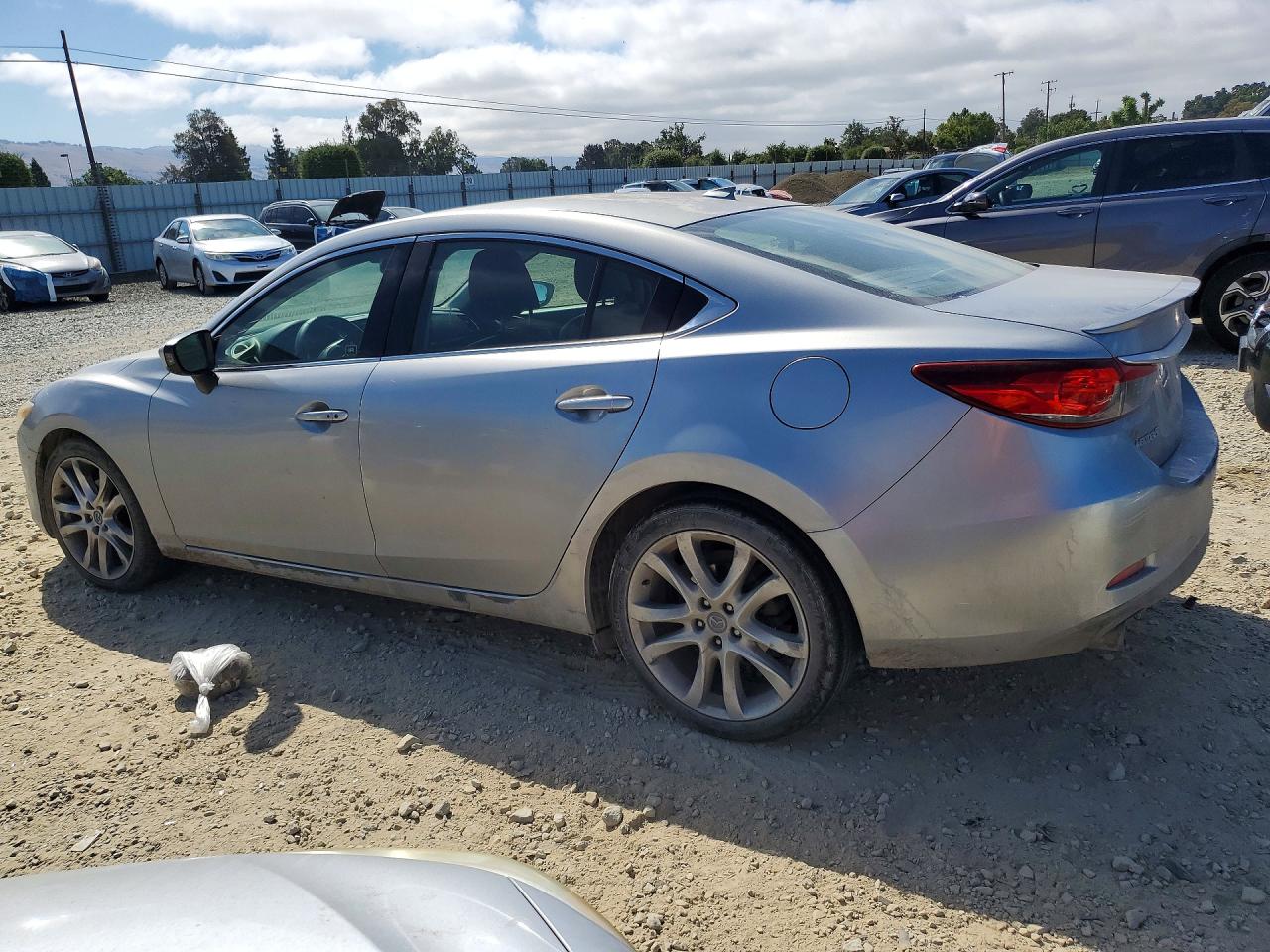 2014 Mazda 6 Grand Touring Серый vin: JM1GJ1W6XE1141902