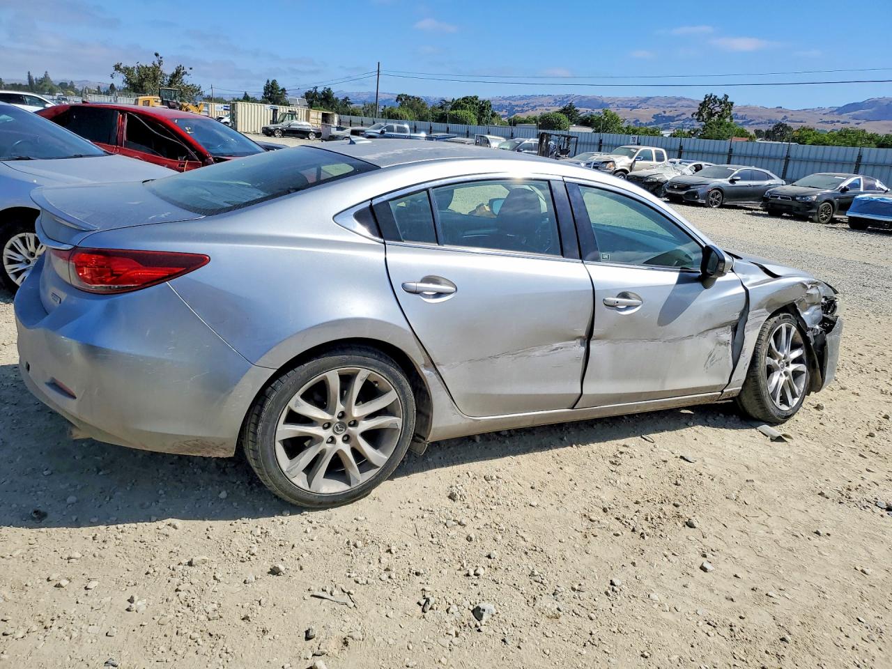 2014 Mazda 6 Grand Touring Серый vin: JM1GJ1W6XE1141902