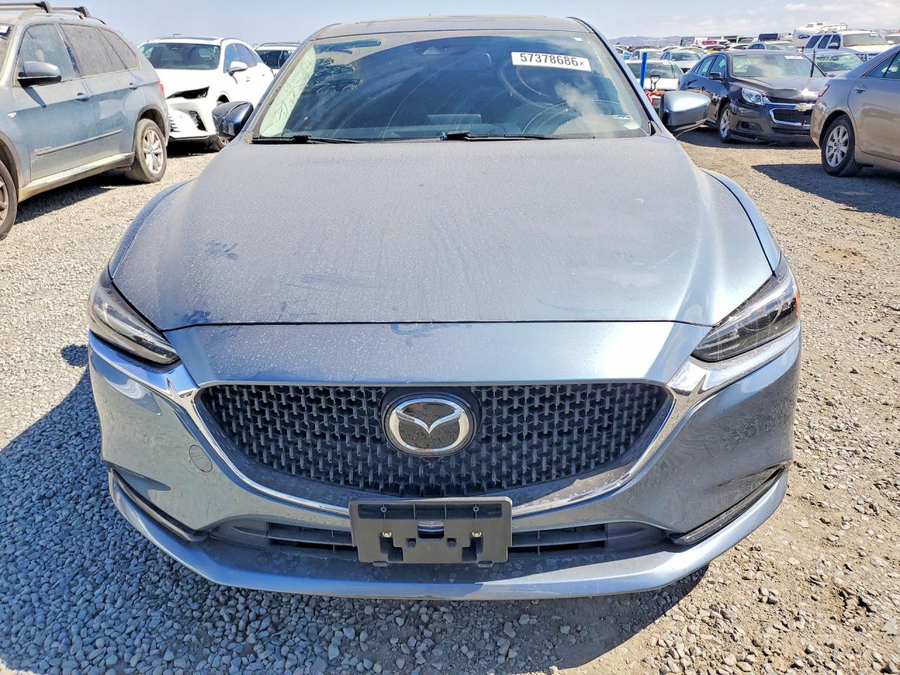 2018 Mazda 6 Grand Touring Blue vin: JM1GL1TY4J1333021