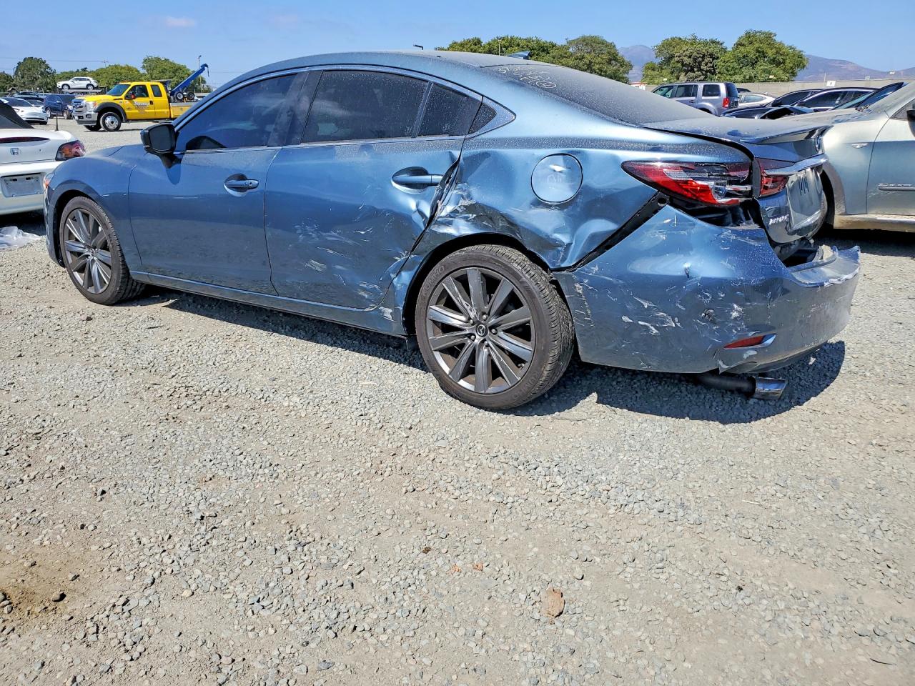 2018 Mazda 6 Grand Touring Blue vin: JM1GL1TY4J1333021
