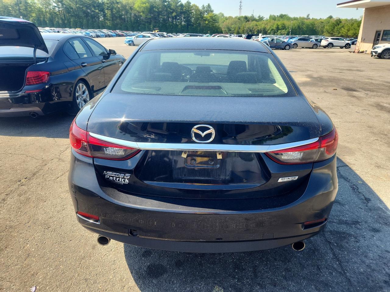 2017 Mazda 6 Sport Черный vin: JM1GL1U52H1141806