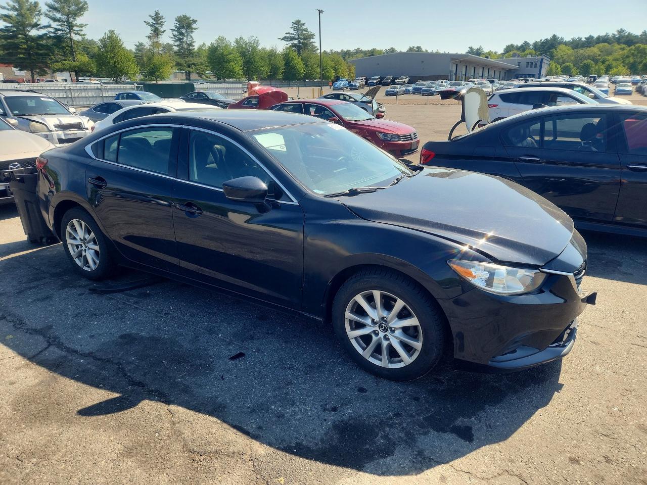 2017 Mazda 6 Sport Черный vin: JM1GL1U52H1141806