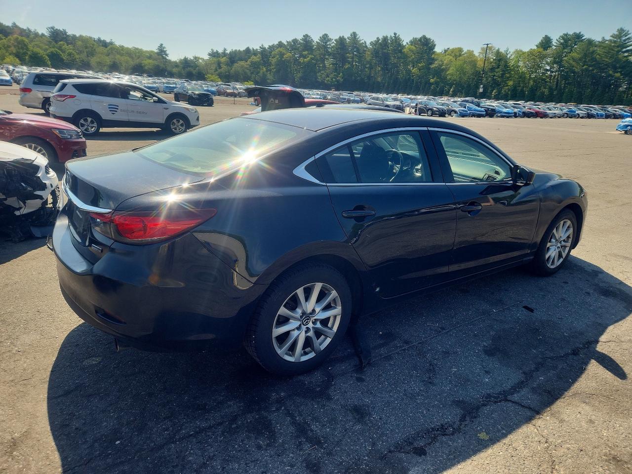 2017 Mazda 6 Sport Черный vin: JM1GL1U52H1141806
