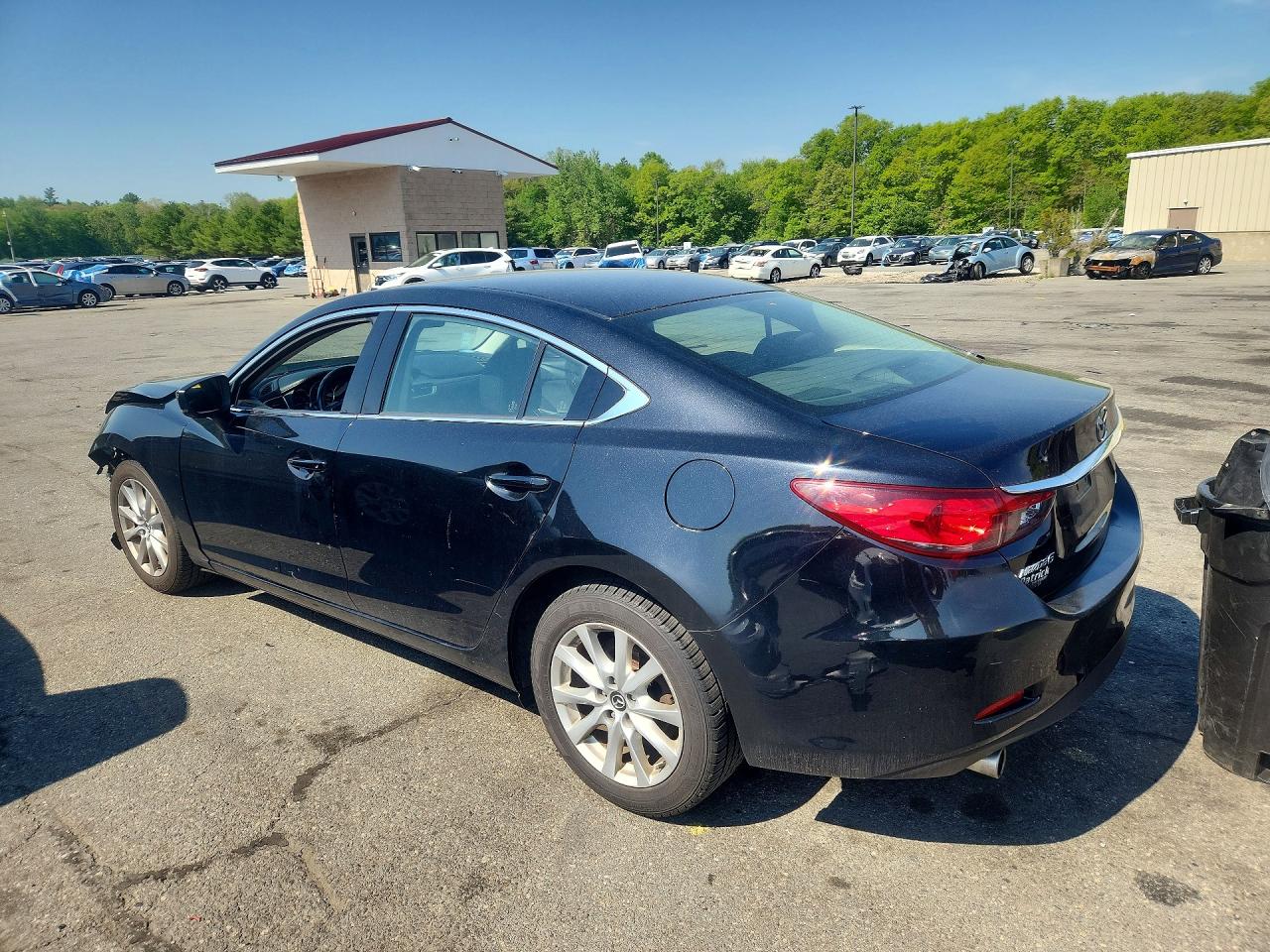 2017 Mazda 6 Sport Черный vin: JM1GL1U52H1141806