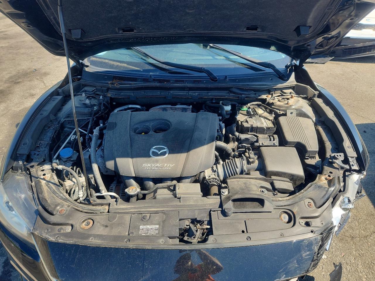 2017 Mazda 6 Sport Черный vin: JM1GL1U52H1141806