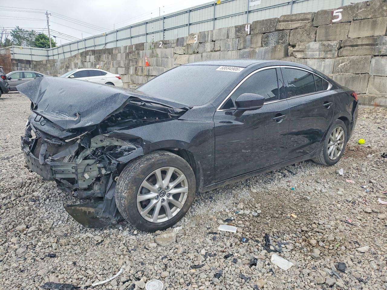 2017 Mazda 6 Sport Black vin: JM1GL1U5XH1148454