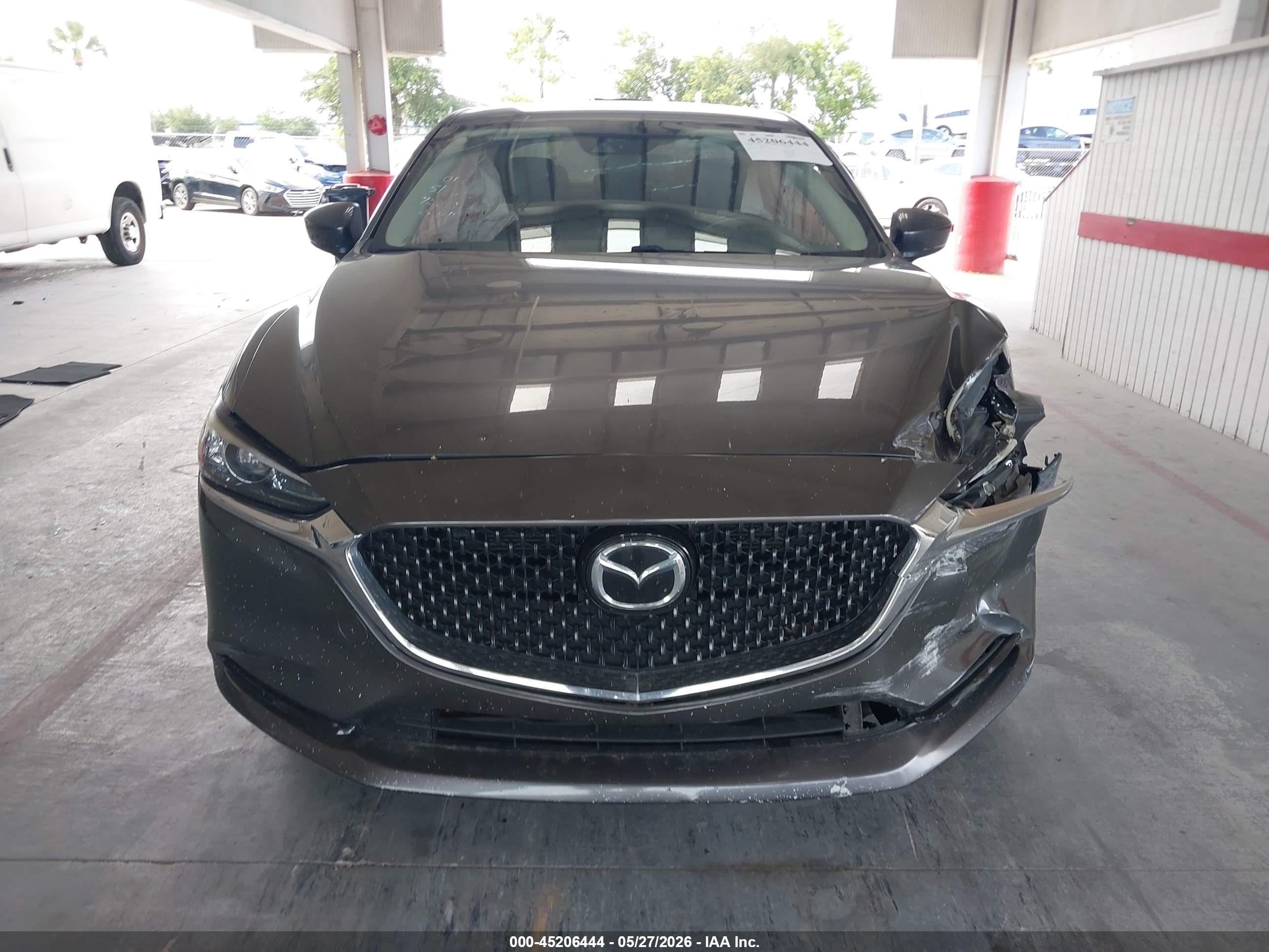 2018 Mazda Mazda6 Sport Серый vin: JM1GL1UM6J1330326