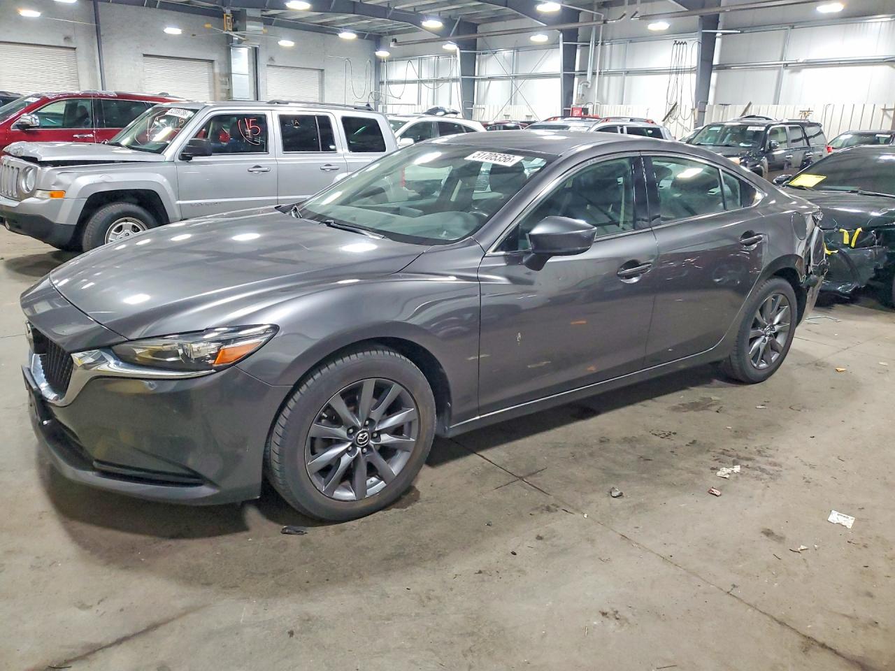 2018 Mazda 6 Sport Серый vin: JM1GL1UM8J1321630