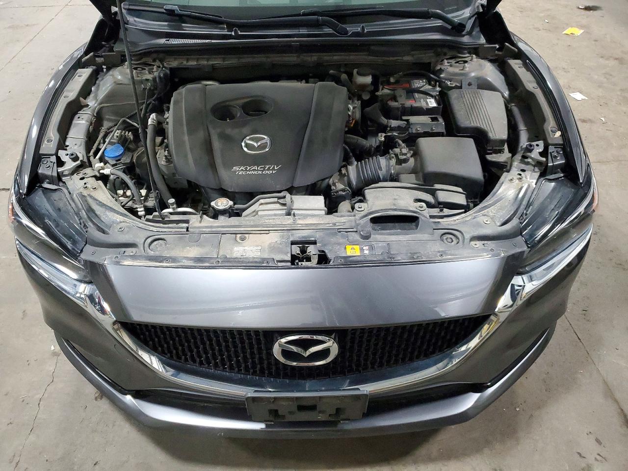2018 Mazda 6 Sport Серый vin: JM1GL1UM8J1321630