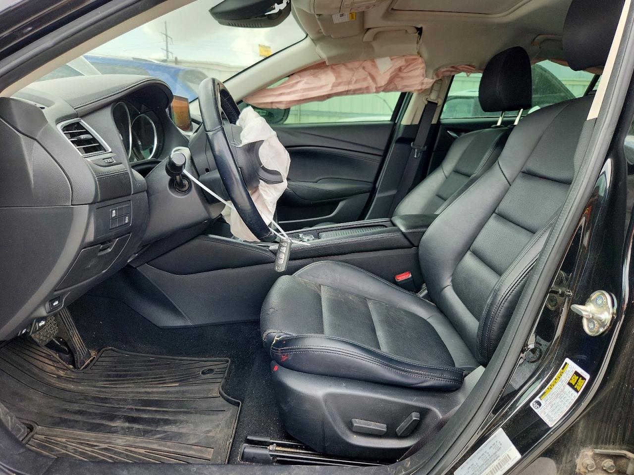 2017 Mazda 06 Silver vin: JM1GL1V50H1113565