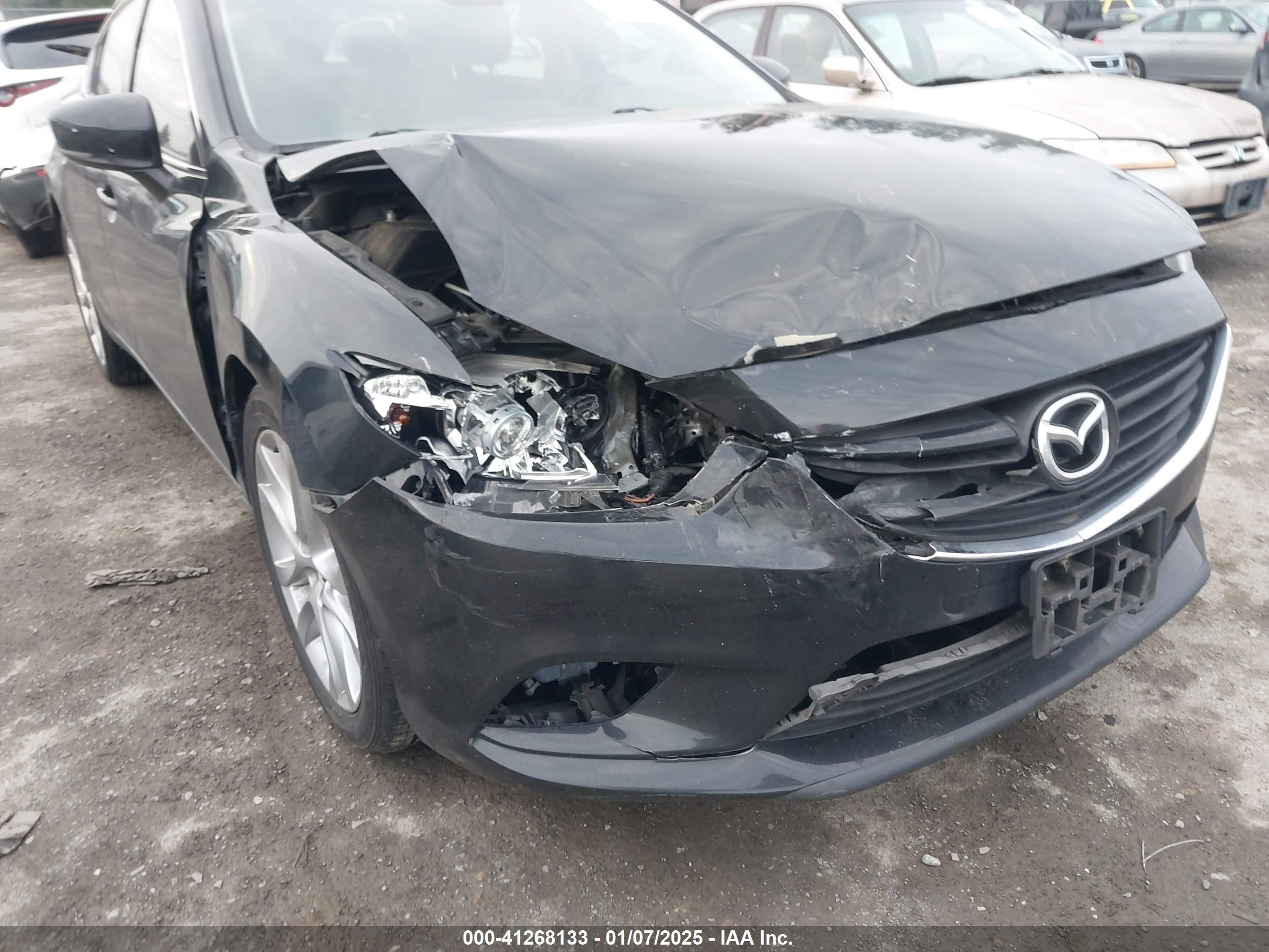 2017 Mazda Mazda6 Touring Black vin: JM1GL1V59H1138514