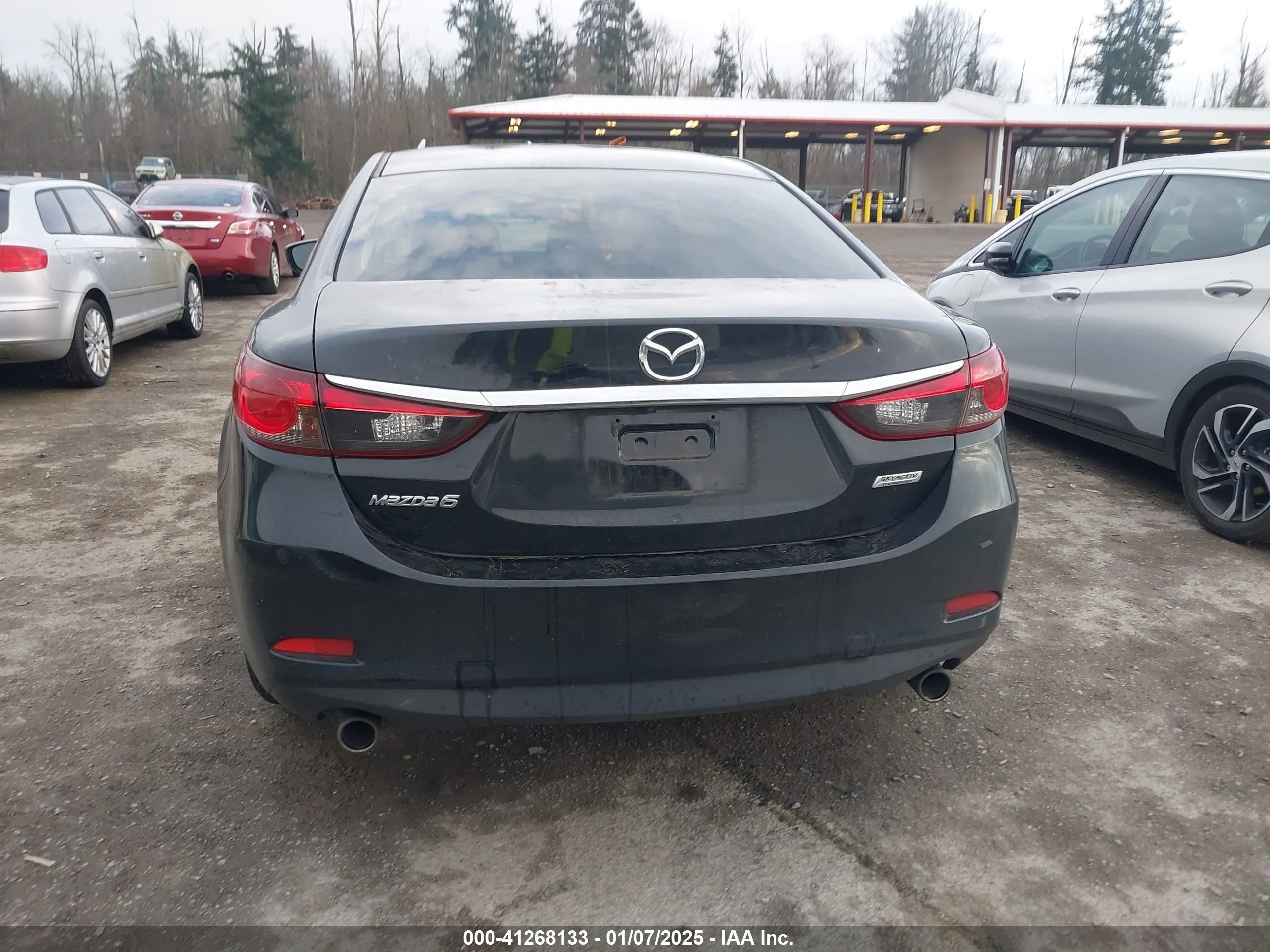 2017 Mazda Mazda6 Touring Black vin: JM1GL1V59H1138514