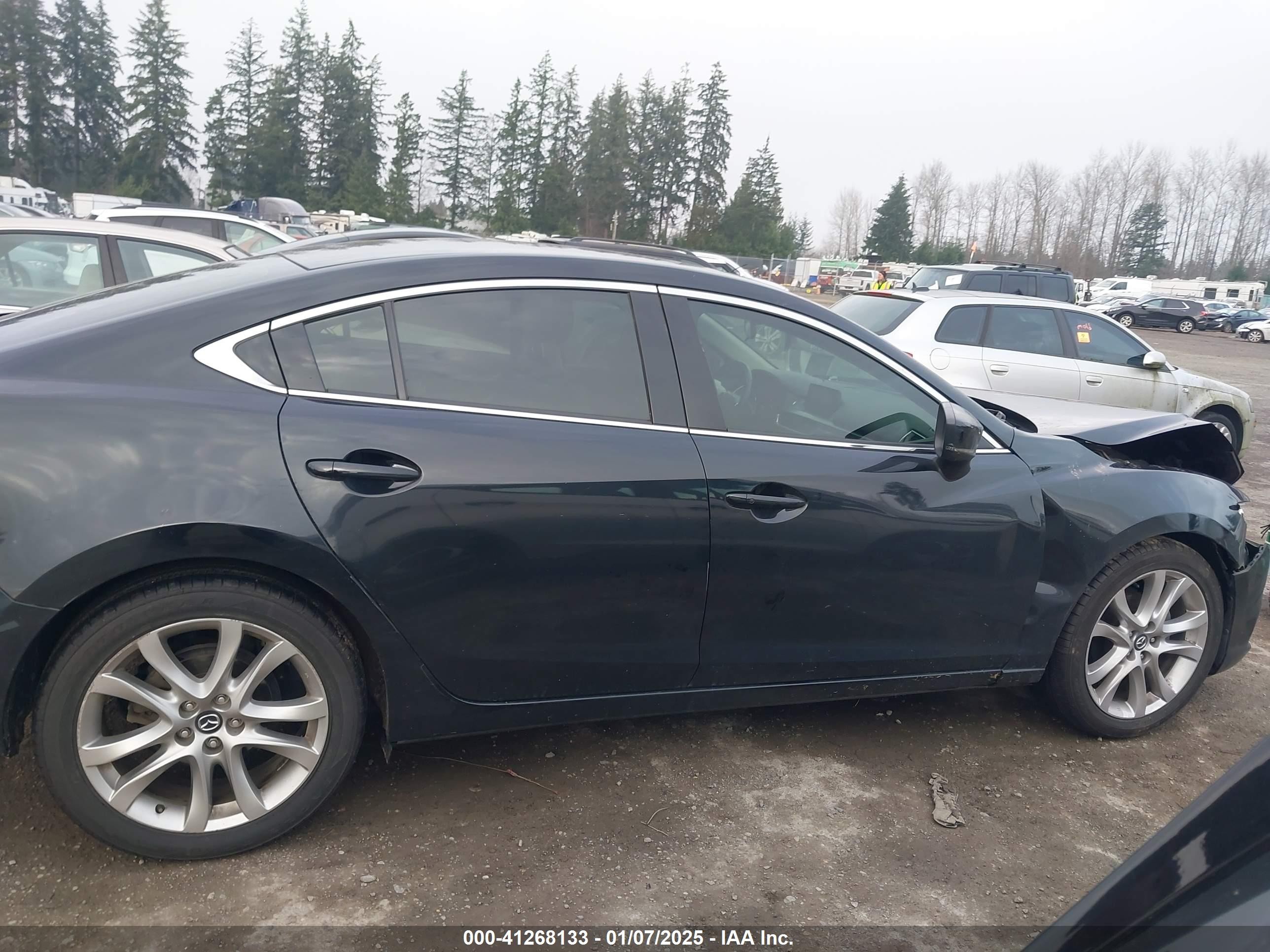 2017 Mazda Mazda6 Touring Black vin: JM1GL1V59H1138514