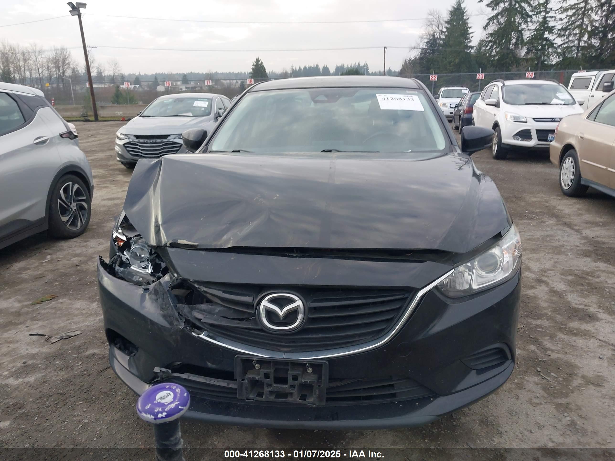 2017 Mazda Mazda6 Touring Black vin: JM1GL1V59H1138514