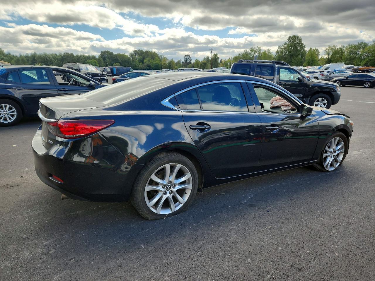 2017 Mazda 6 Touring Black vin: JM1GL1V59H1138514