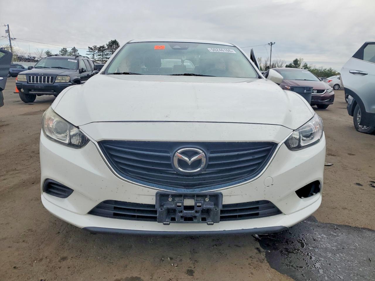 2017 Mazda 6 Touring White vin: JM1GL1V5XH1134469
