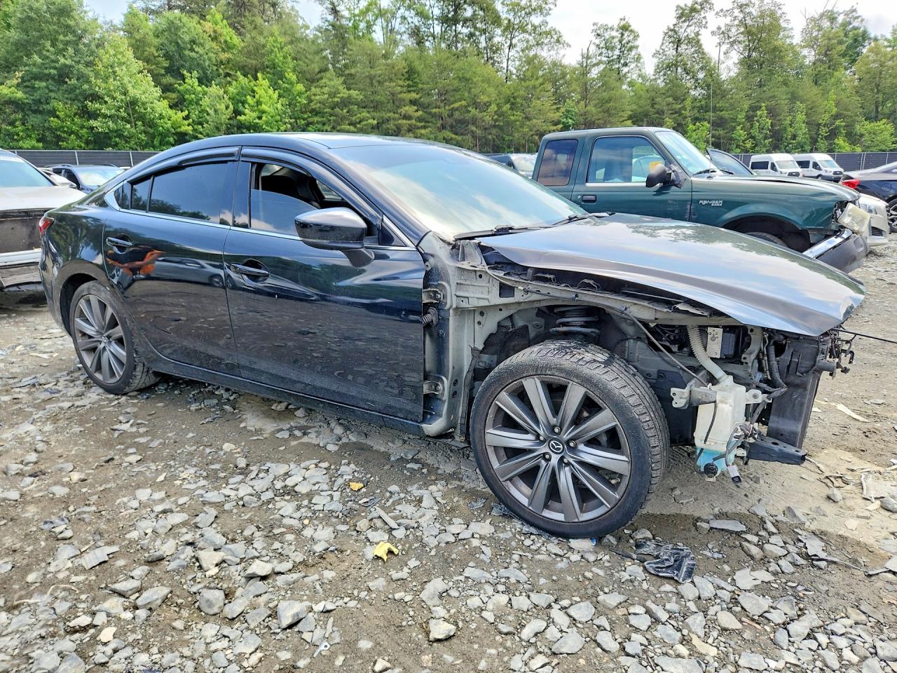 2018 Mazda 6 Touring Black vin: JM1GL1VM3J1313899
