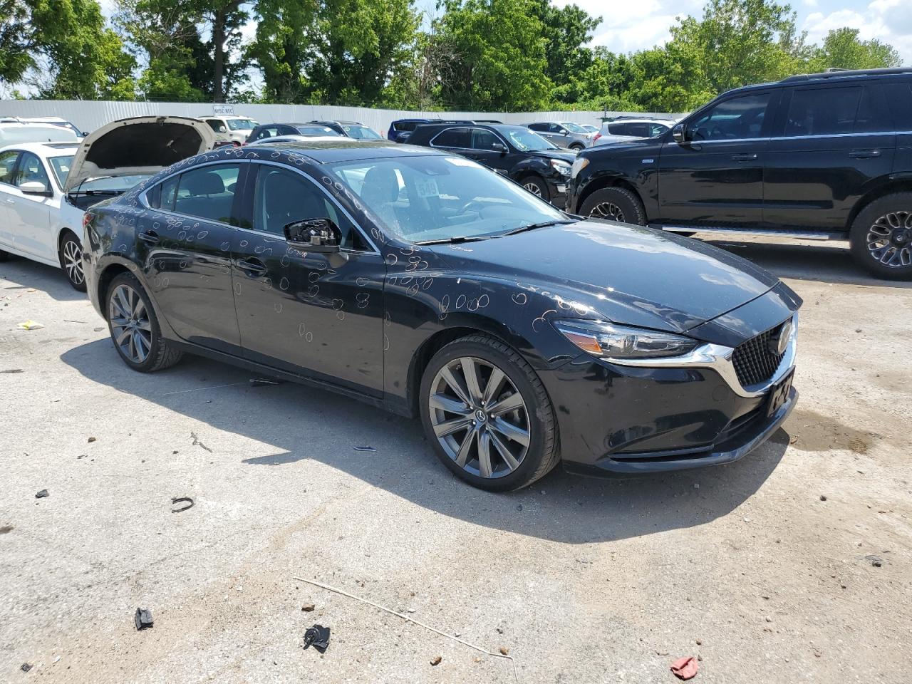 2021 Mazda 6 Touring Black vin: JM1GL1VM3M1612829