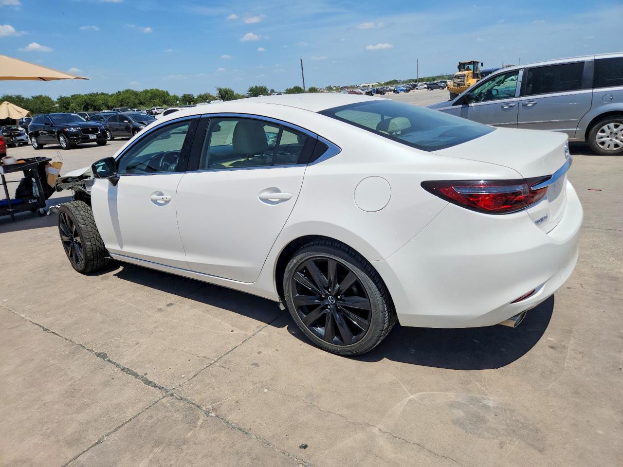 2021 Mazda 6 Touring White vin: JM1GL1VM4M1600155